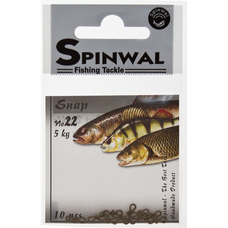 Spinwal Snap size 5kg 10vnt. karabinai Spinwal Snap size 5kg 10vnt. karabinai